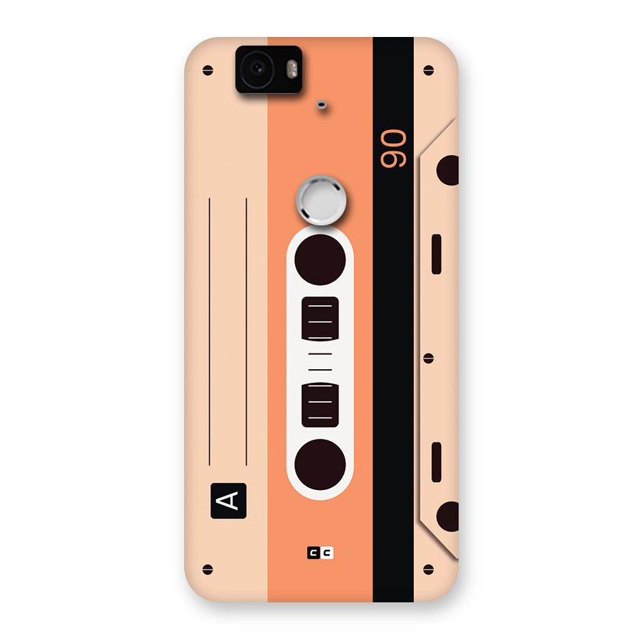 Retro Cassete Back Case for Google Nexus 6P