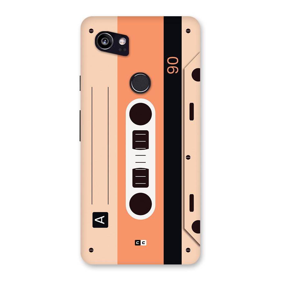 Retro Cassete Back Case for Google Pixel 2 XL
