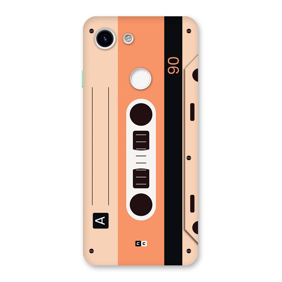 Retro Cassete Back Case for Google Pixel 3