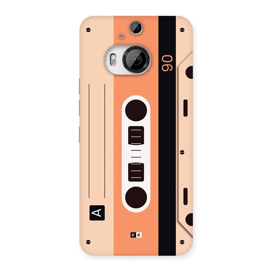 Retro Cassete Back Case for HTC One M9 Plus