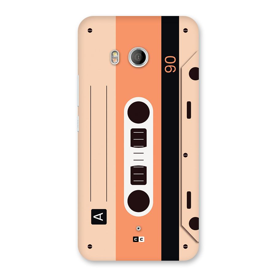 Retro Cassete Back Case for HTC U11