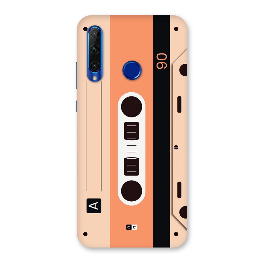Retro Cassete Back Case for Honor 20i