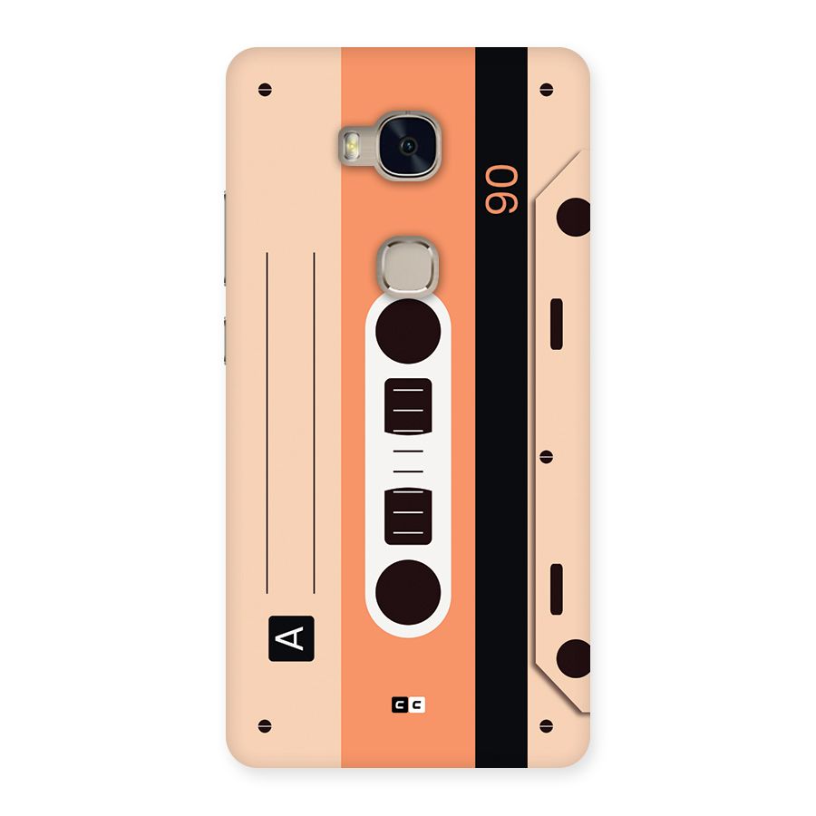 Retro Cassete Back Case for Honor 5X