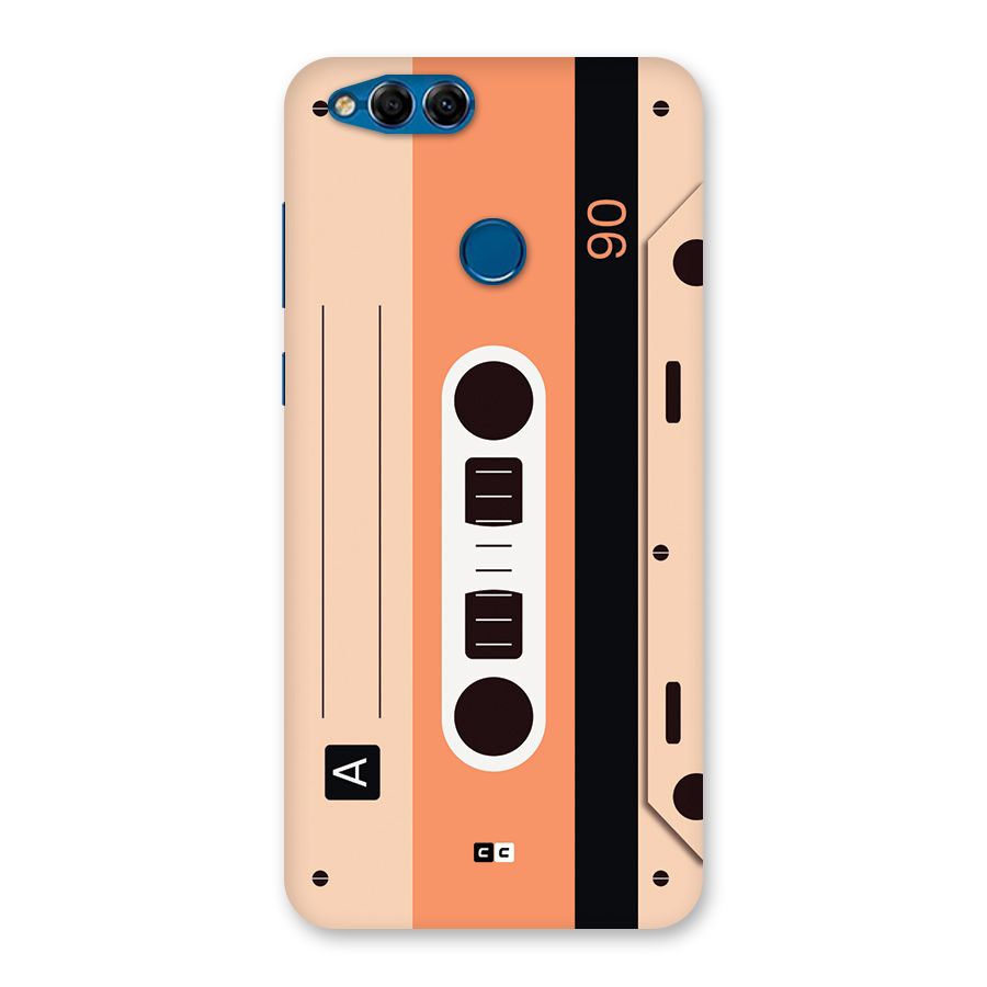 Retro Cassete Back Case for Honor 7X