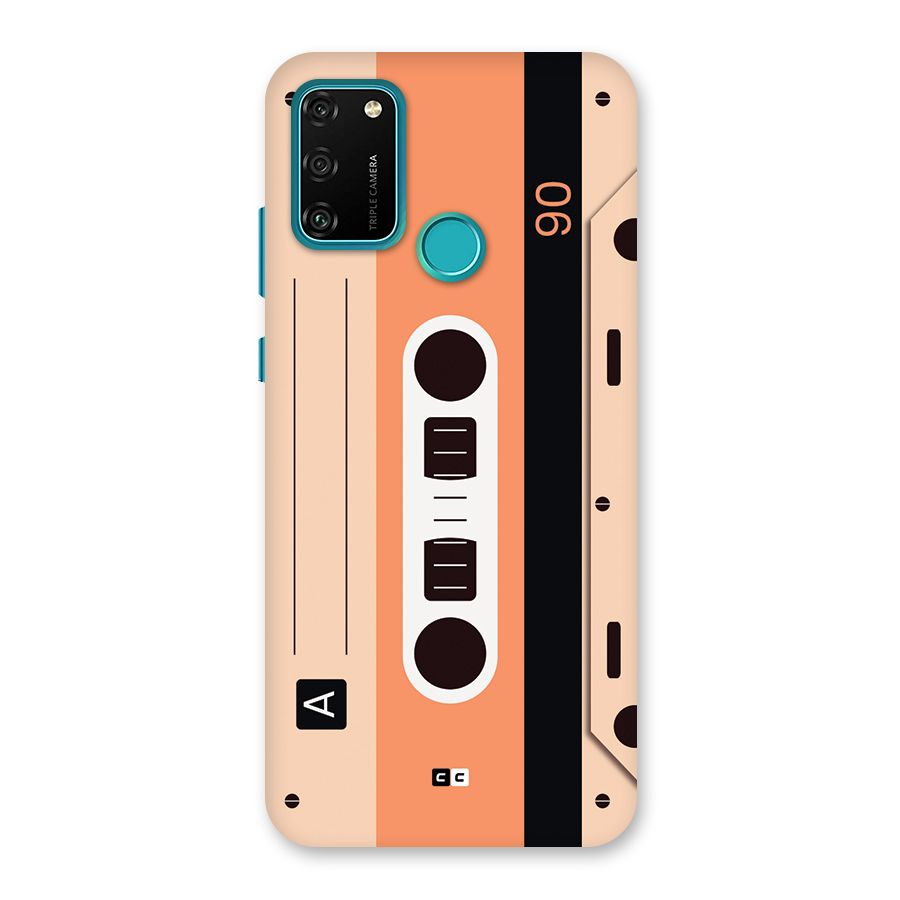 Retro Cassete Back Case for Honor 9A