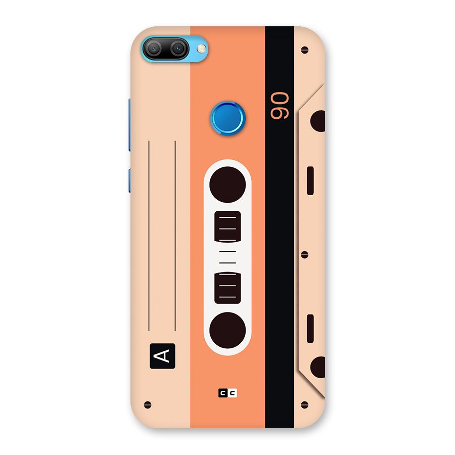 Retro Cassete Back Case for Honor 9N