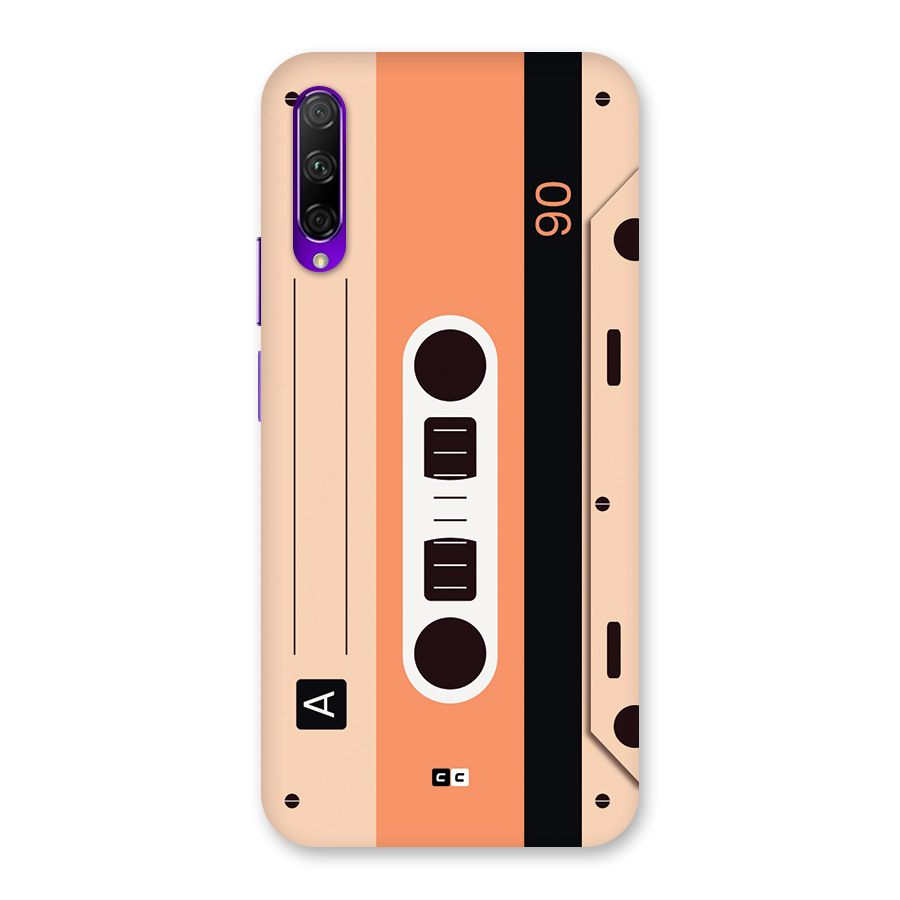 Retro Cassete Back Case for Honor 9X Pro