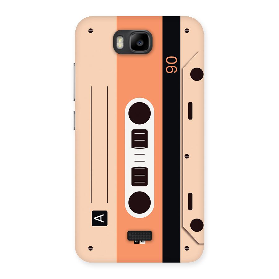 Retro Cassete Back Case for Honor Bee