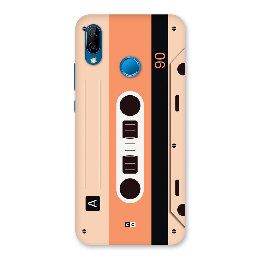 Retro Cassete Back Case for Huawei P20 Lite