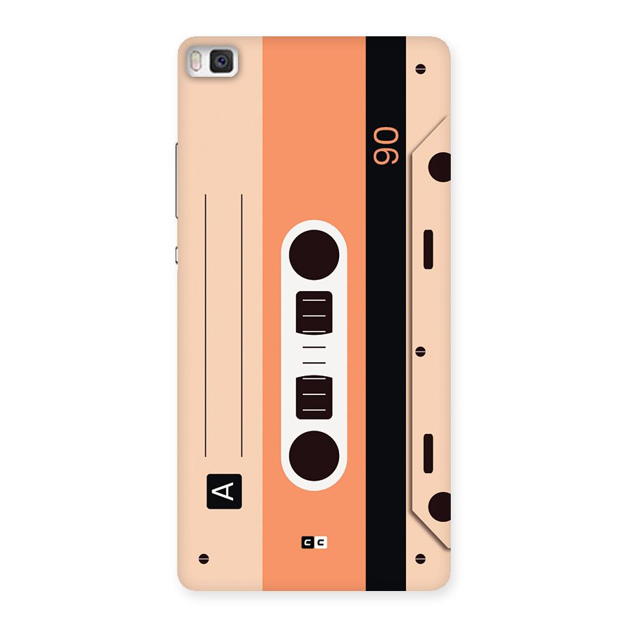 Retro Cassete Back Case for Huawei P8