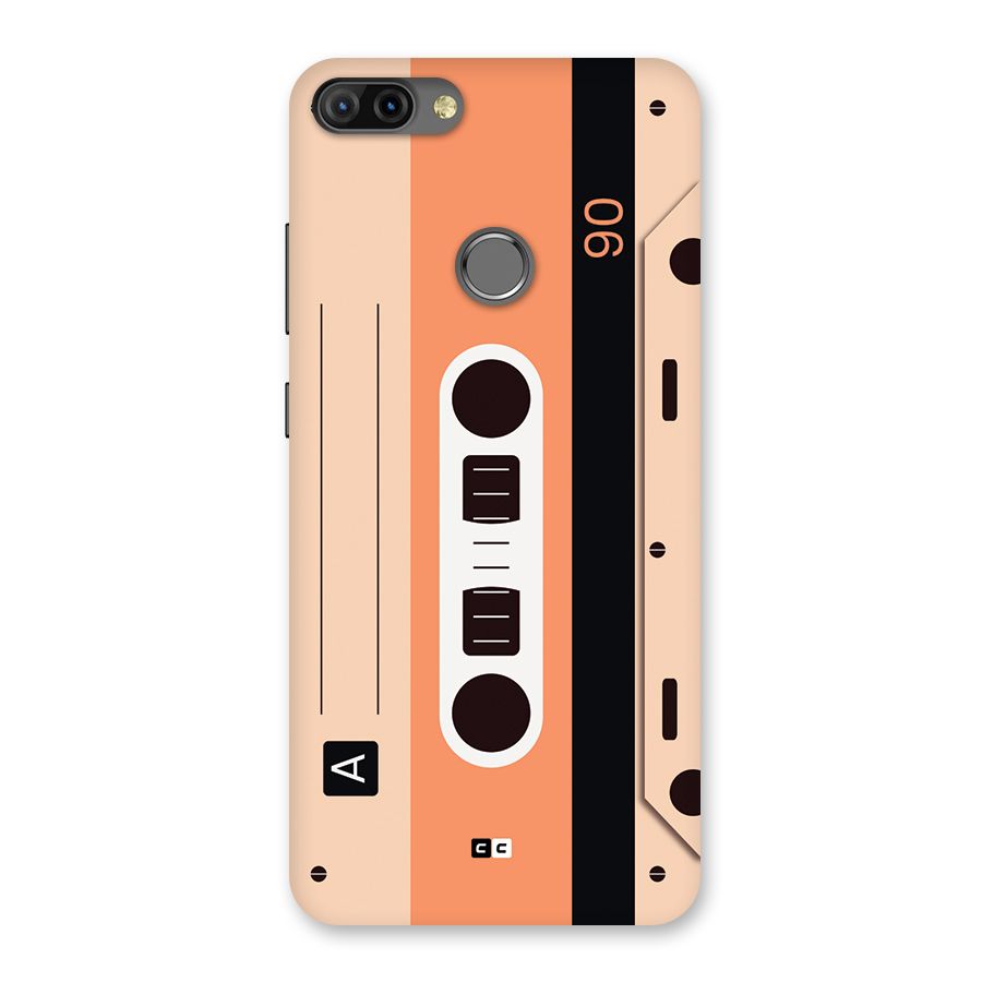 Retro Cassete Back Case for Infinix Hot 6 Pro