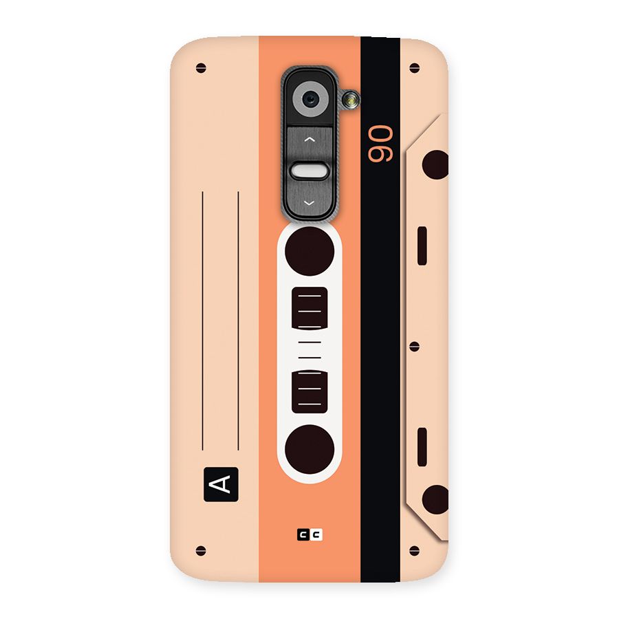 Retro Cassete Back Case for LG G2