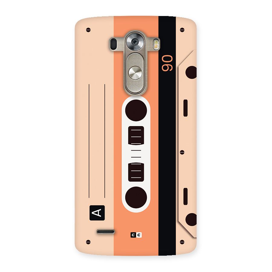 Retro Cassete Back Case for LG G3