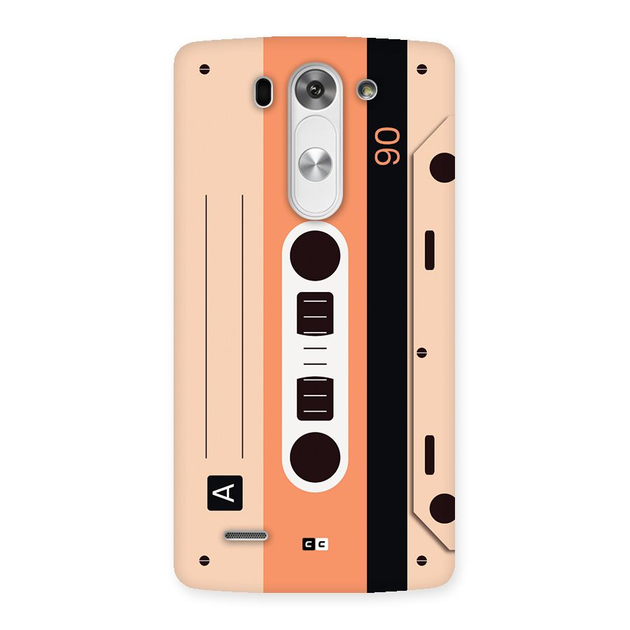 Retro Cassete Back Case for LG G3 Beat