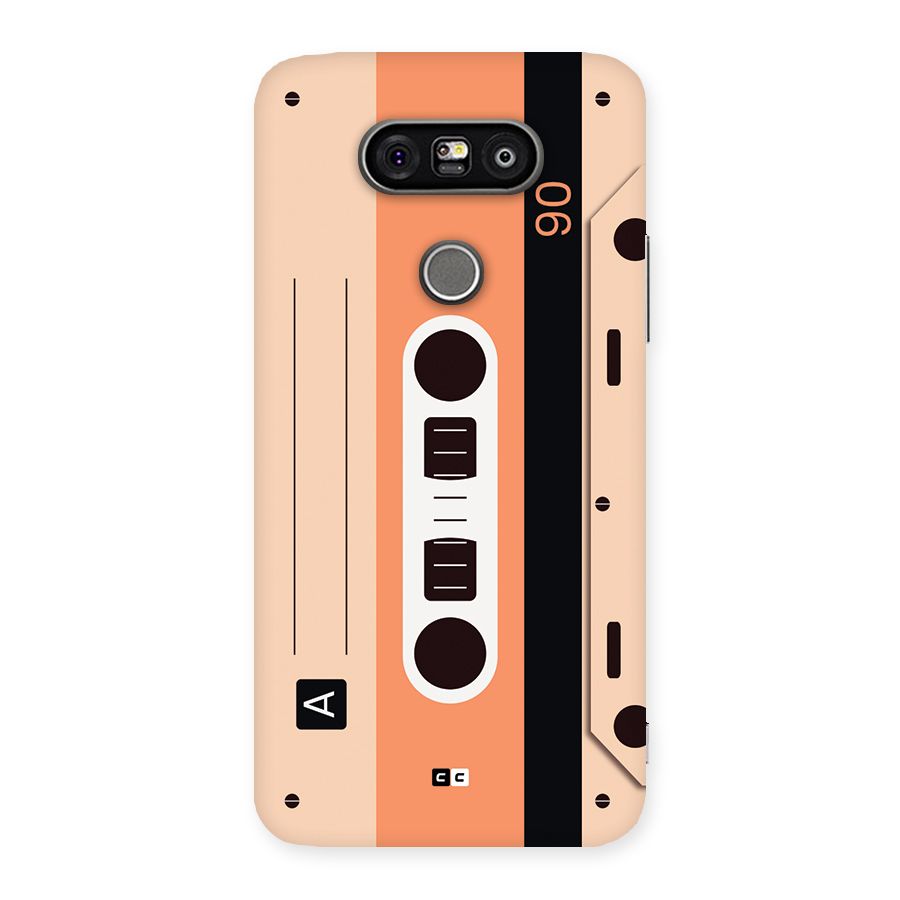 Retro Cassete Back Case for LG G5