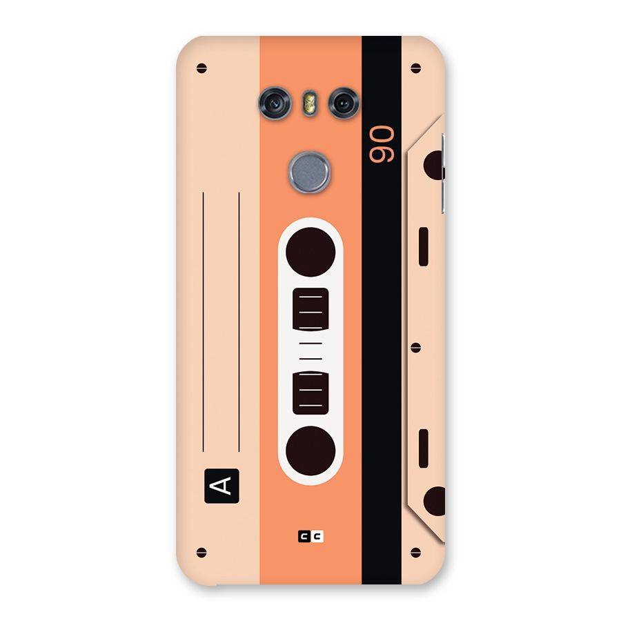 Retro Cassete Back Case for LG G6