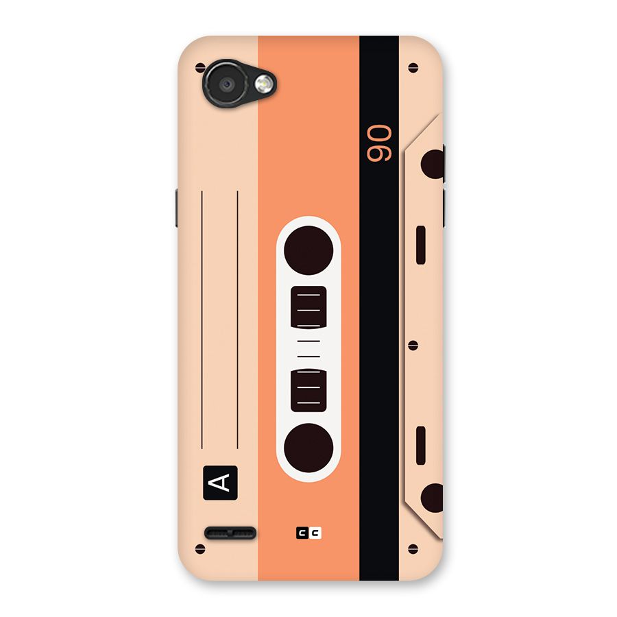 Retro Cassete Back Case for LG Q6