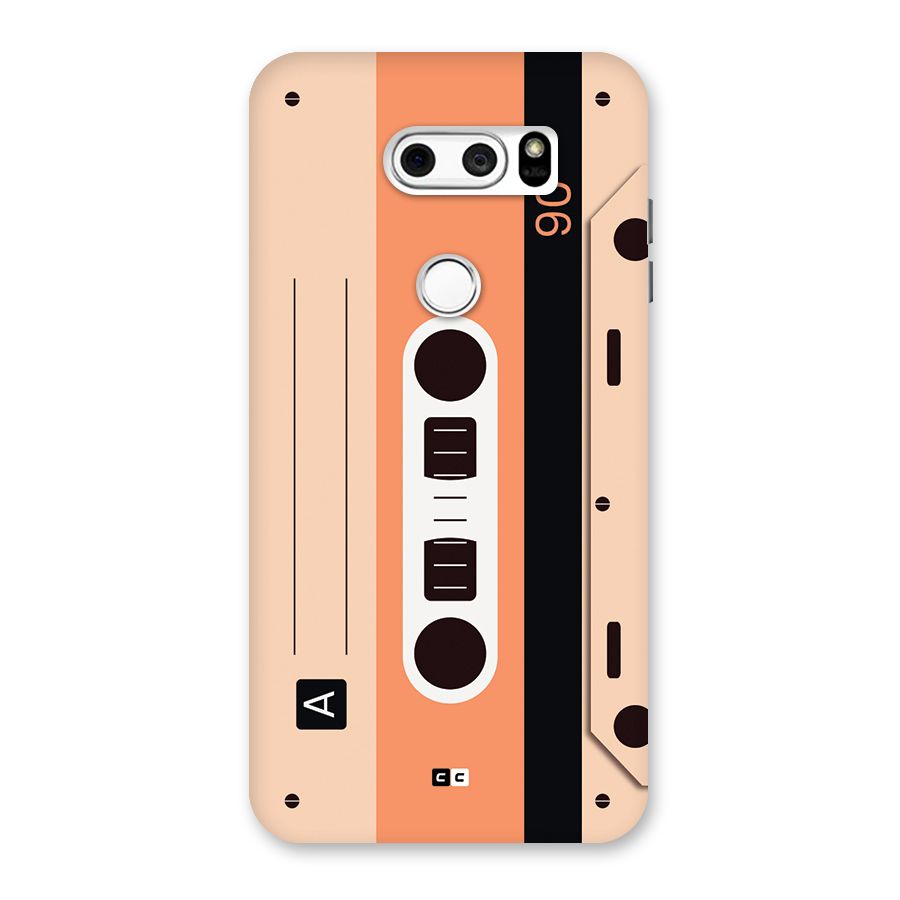 Retro Cassete Back Case for LG V30