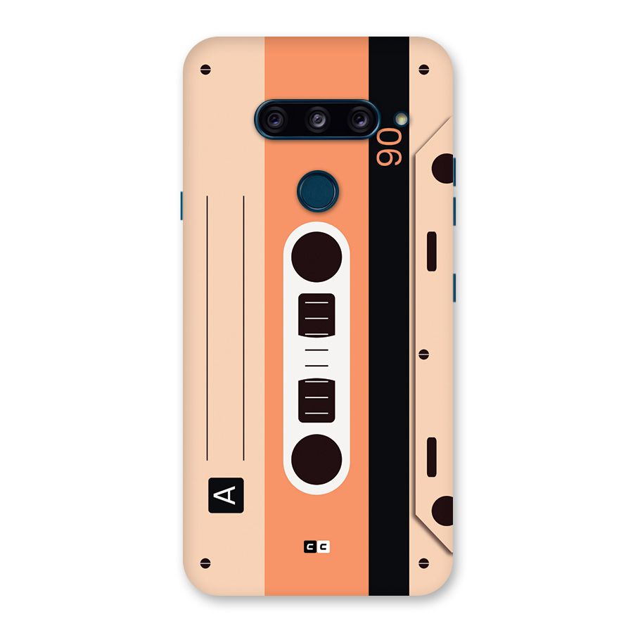 Retro Cassete Back Case for LG  V40 ThinQ