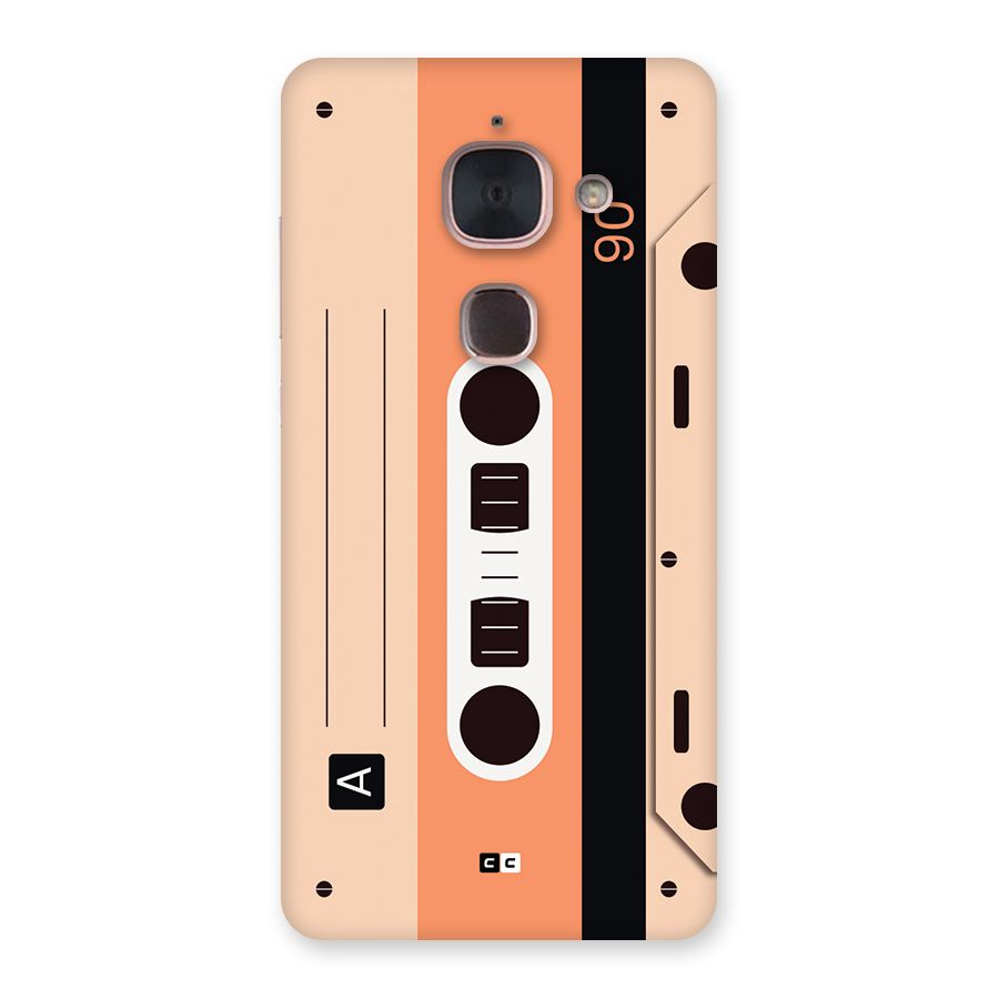 Retro Cassete Back Case for Le Max 2