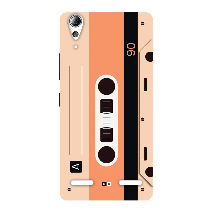 Retro Cassete Back Case for Lenovo A6000
