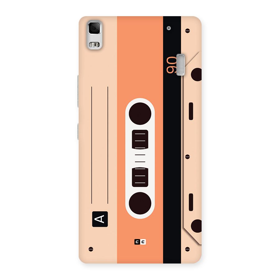 Retro Cassete Back Case for Lenovo A7000