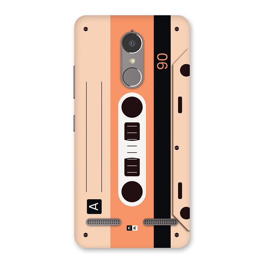 Retro Cassete Back Case for Lenovo K6 Power