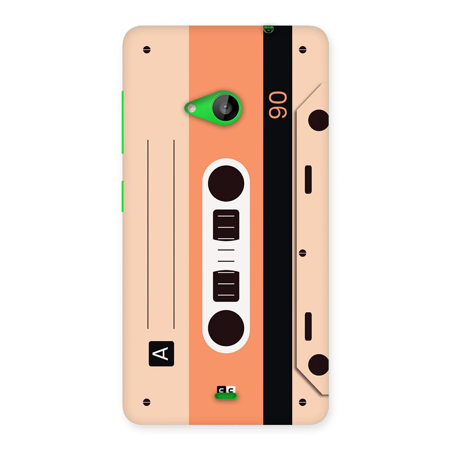 Retro Cassete Back Case for Lumia 535