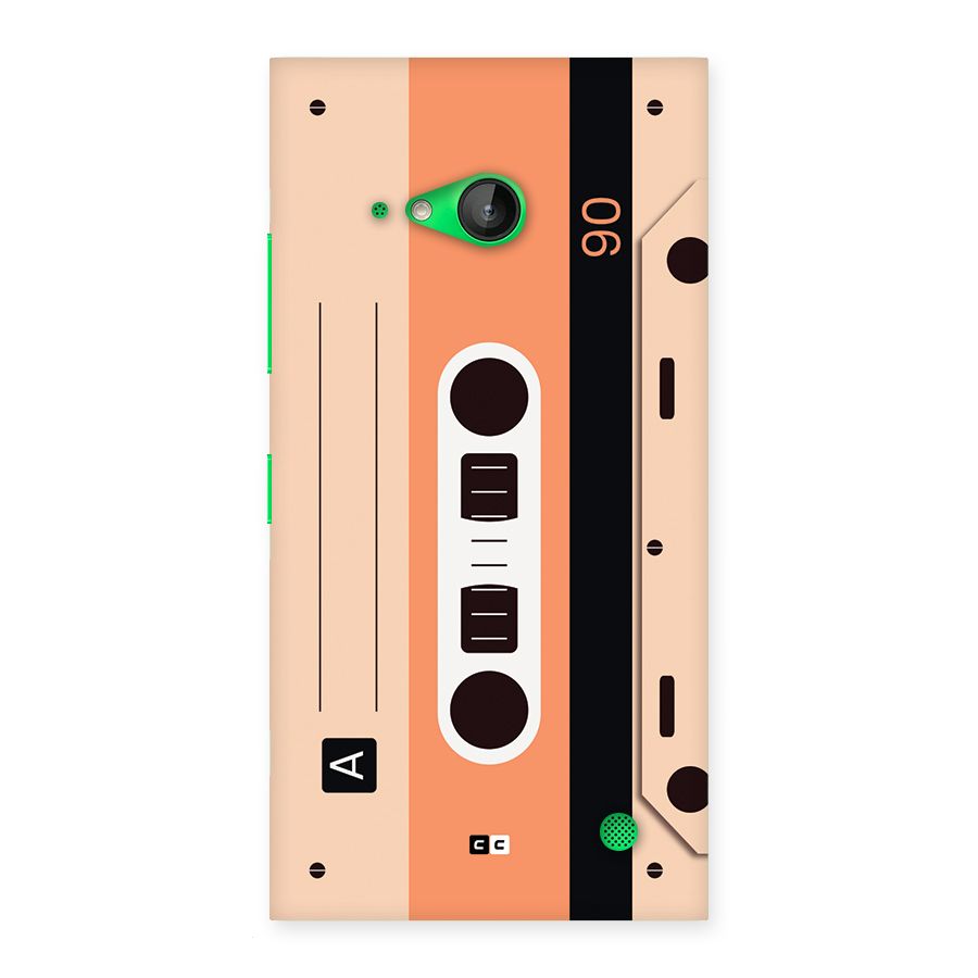Retro Cassete Back Case for Lumia 730