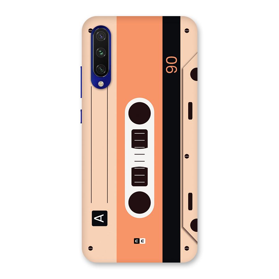 Retro Cassete Back Case for Mi A3