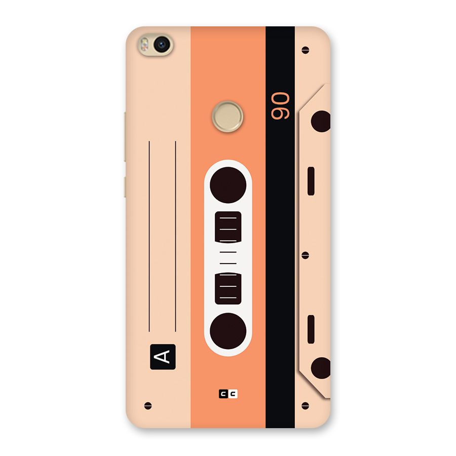 Retro Cassete Back Case for Mi Max 2
