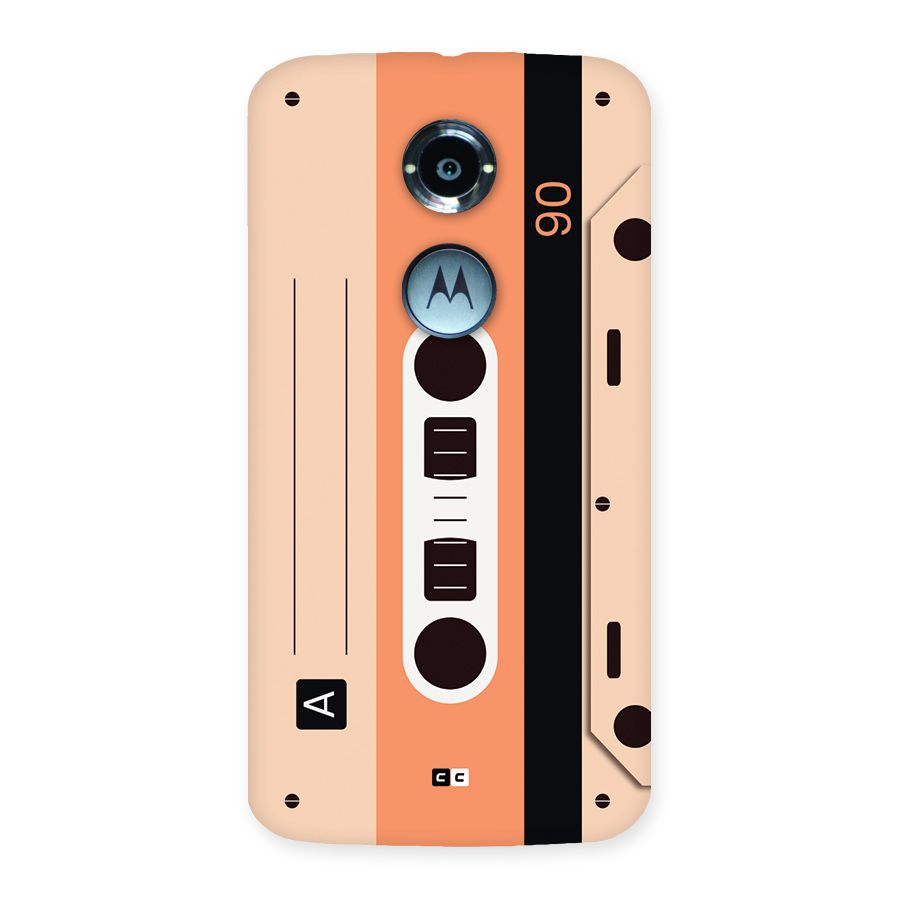 Retro Cassete Back Case for Moto X2