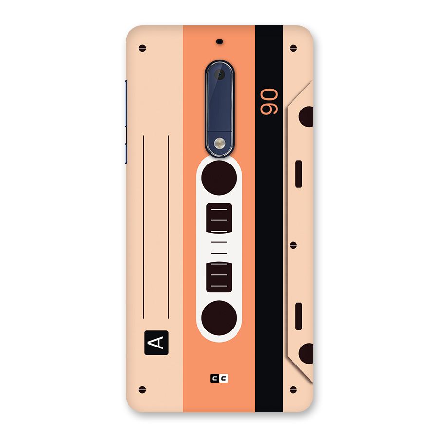 Retro Cassete Back Case for Nokia 5