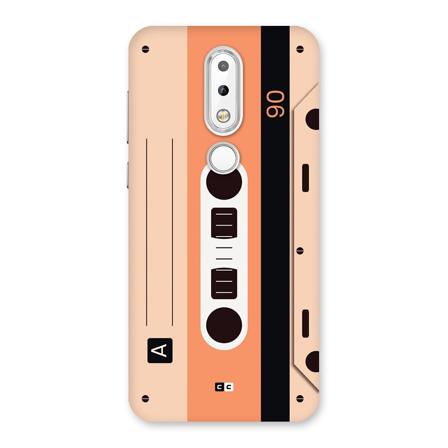 Retro Cassete Back Case for Nokia 6.1 Plus