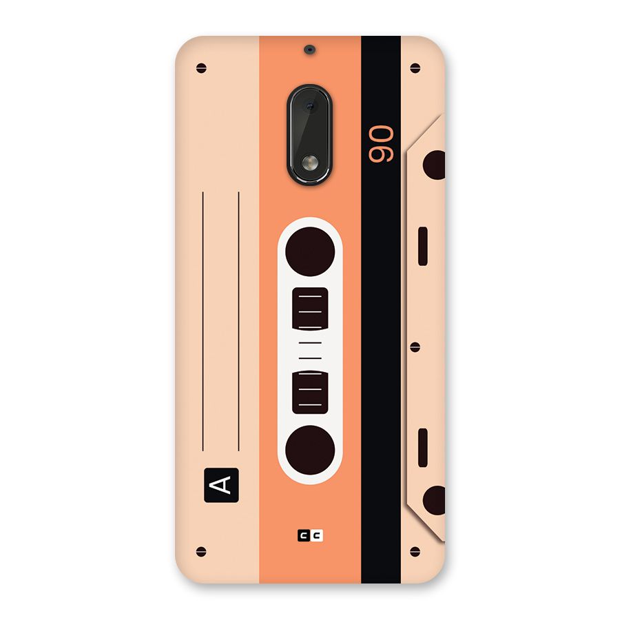Retro Cassete Back Case for Nokia 6