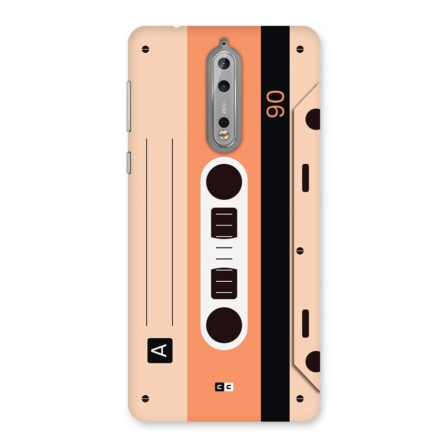 Retro Cassete Back Case for Nokia 8