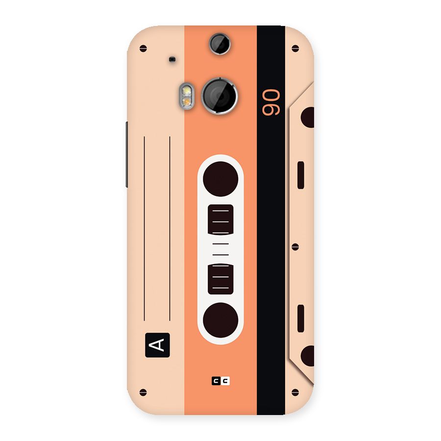 Retro Cassete Back Case for One M8