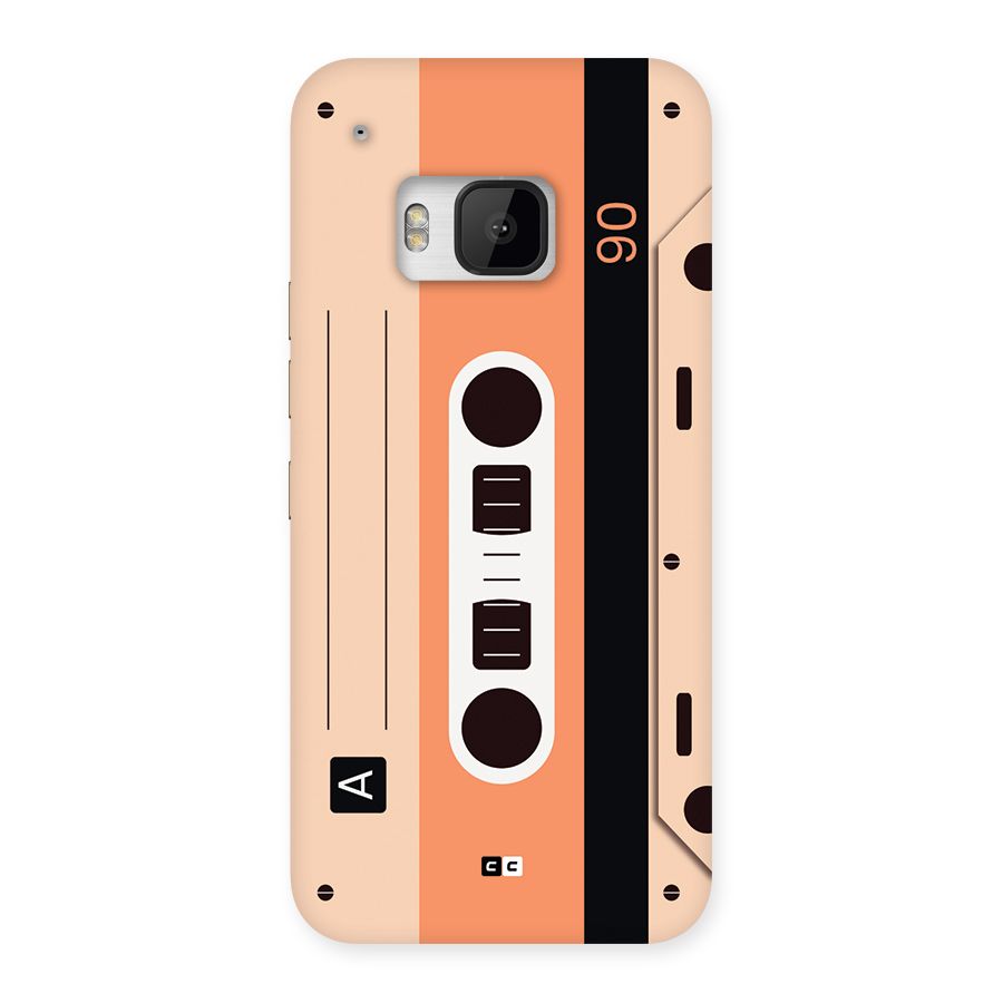 Retro Cassete Back Case for One M9