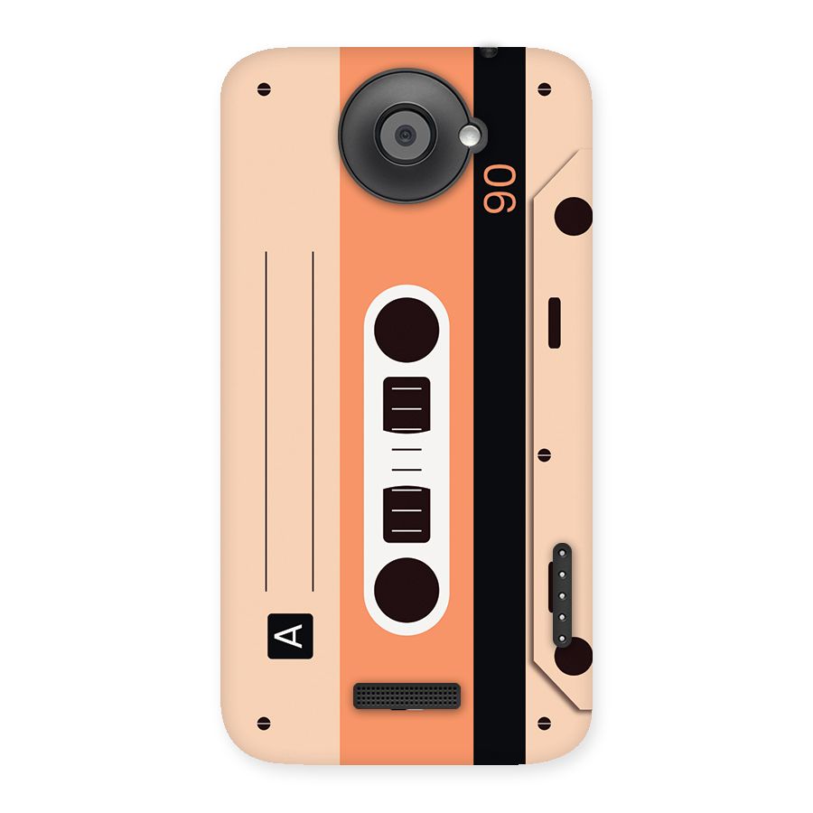 Retro Cassete Back Case for One X