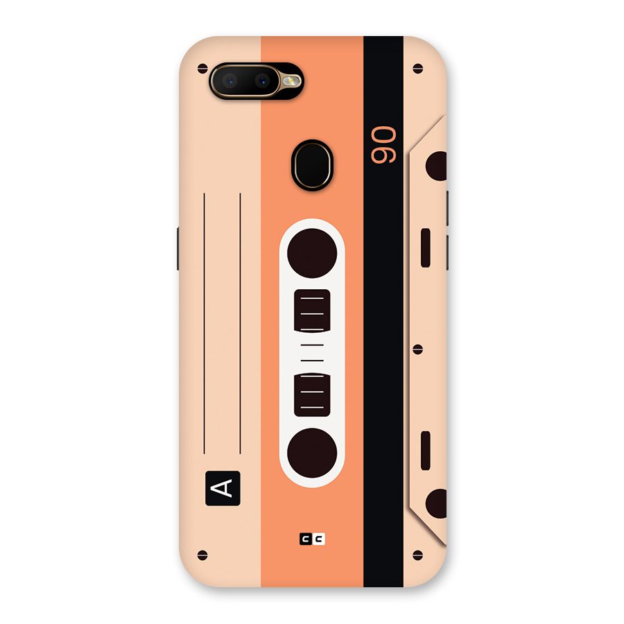 Retro Cassete Back Case for Oppo A5s