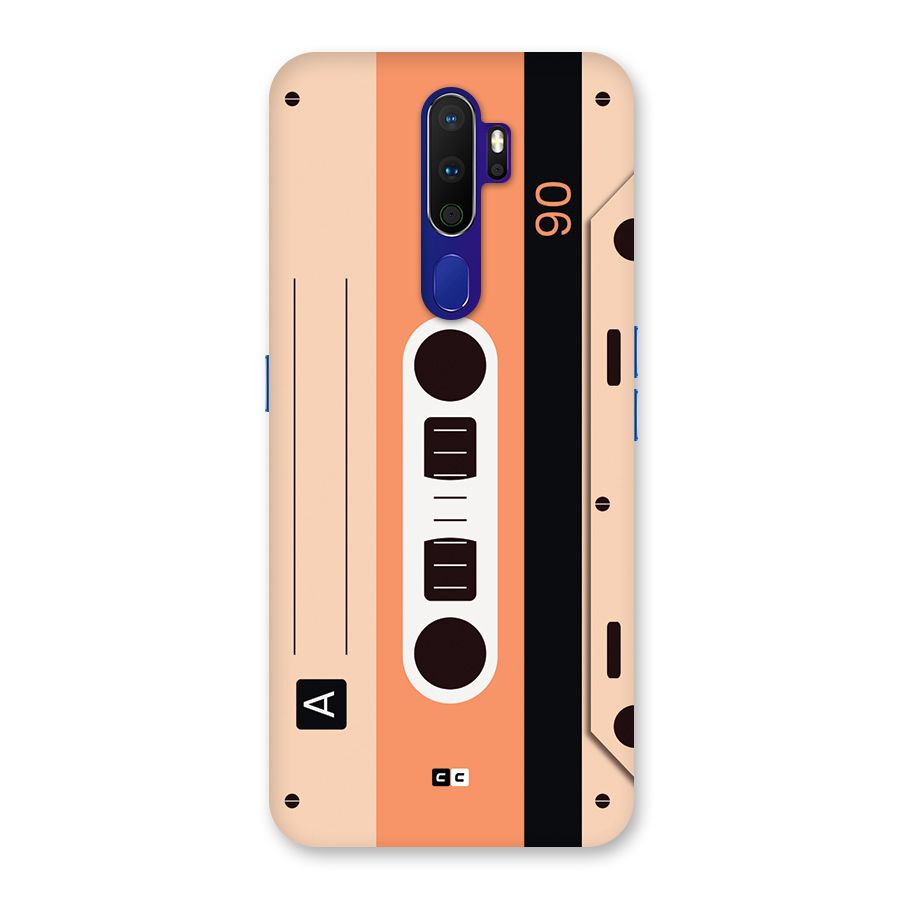 Retro Cassete Back Case for Oppo A9 (2020)
