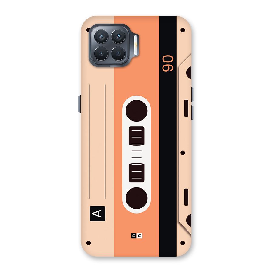 Retro Cassete Back Case for Oppo F17 Pro