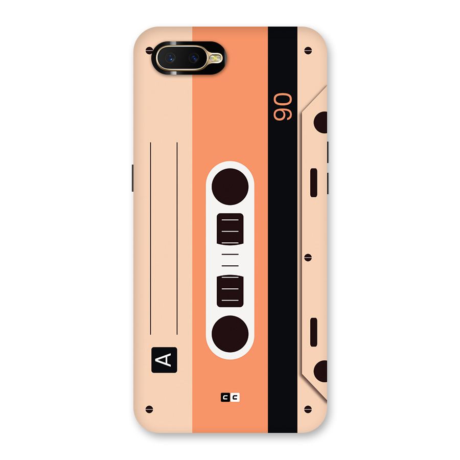 Retro Cassete Back Case for Oppo K1
