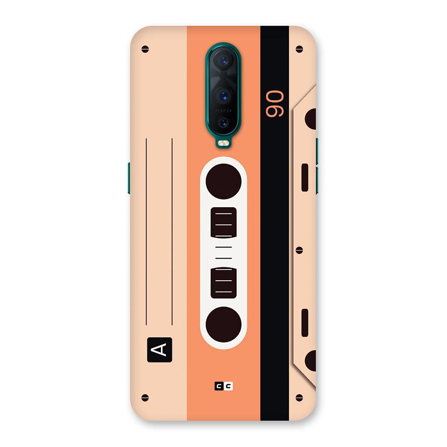 Retro Cassete Back Case for Oppo R17 Pro