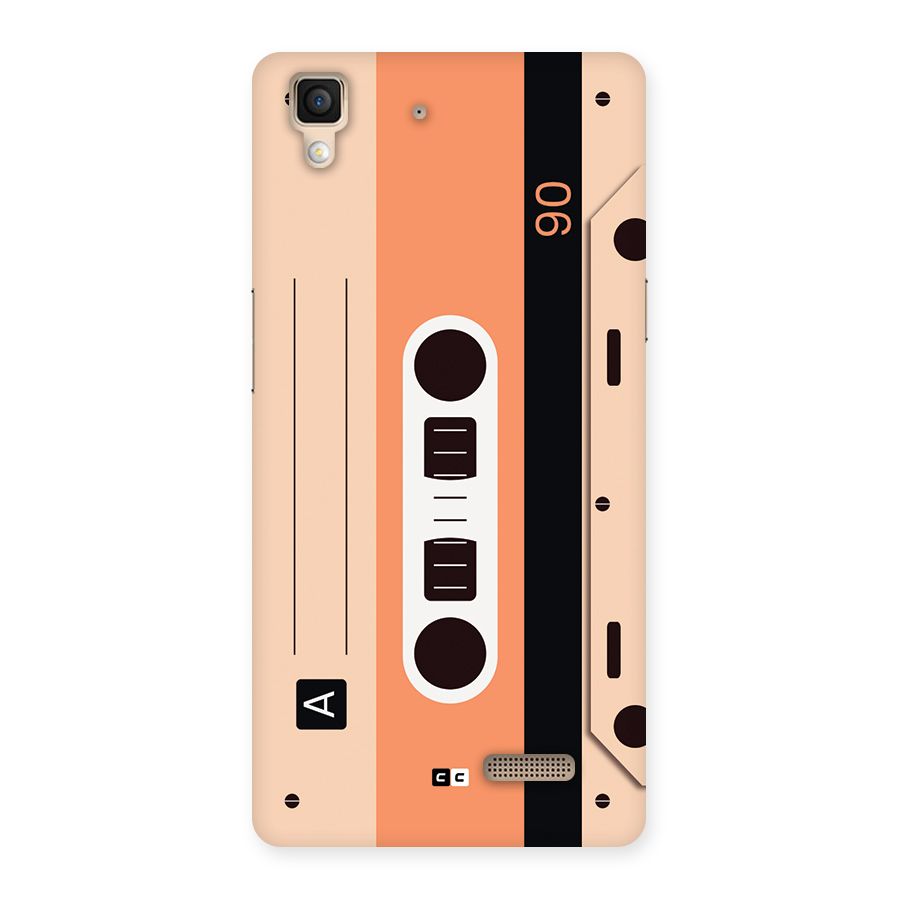 Retro Cassete Back Case for Oppo R7
