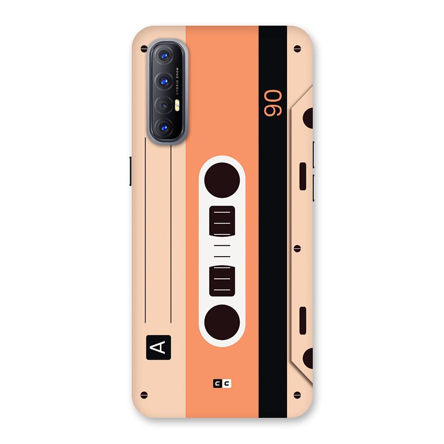 Retro Cassete Back Case for Oppo Reno3 Pro