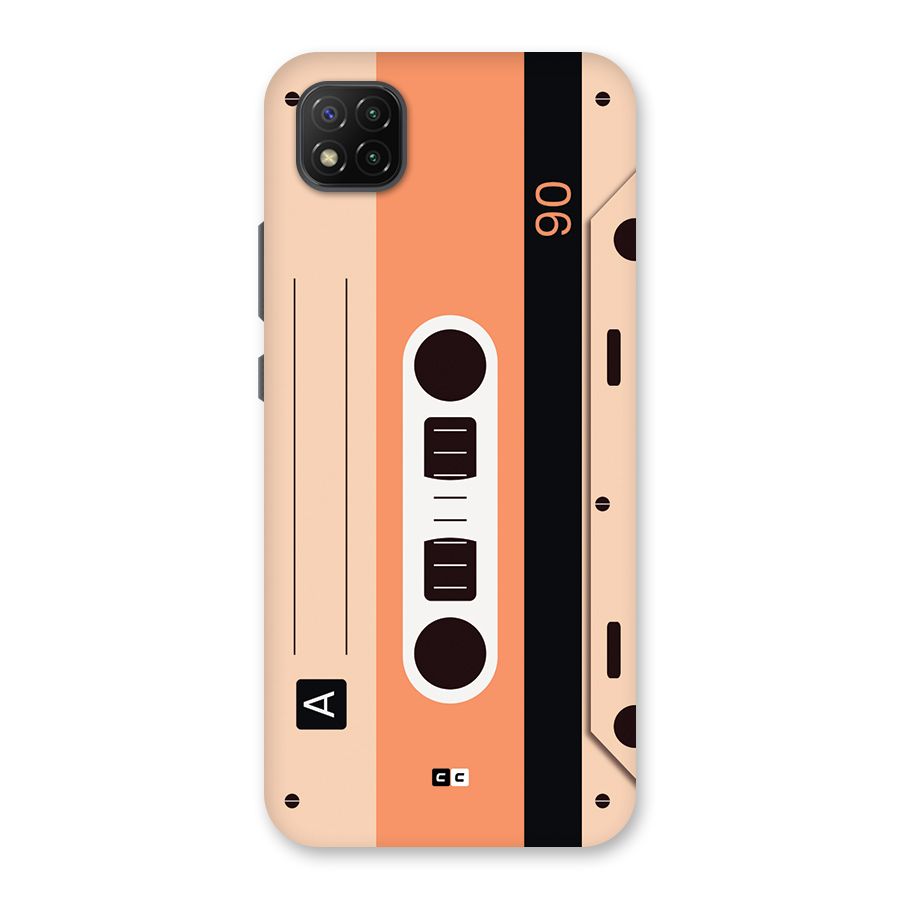 Retro Cassete Back Case for Poco C3