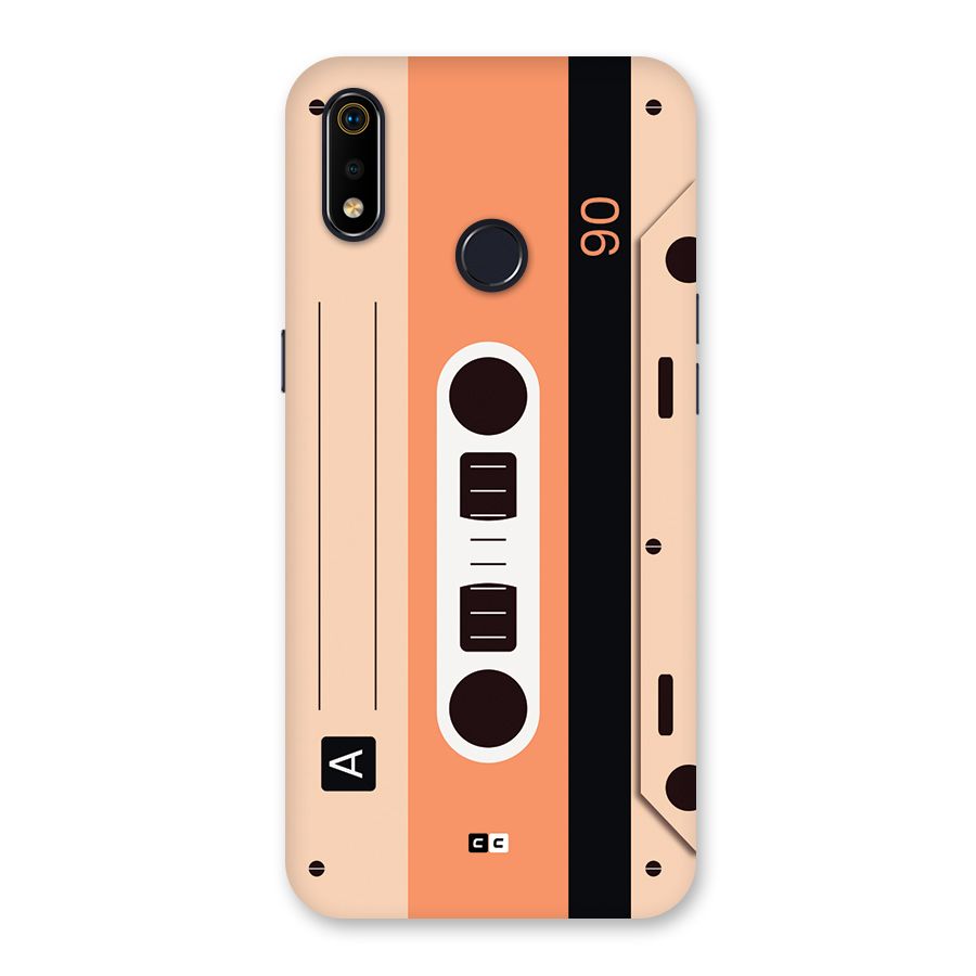Retro Cassete Back Case for Realme 3i
