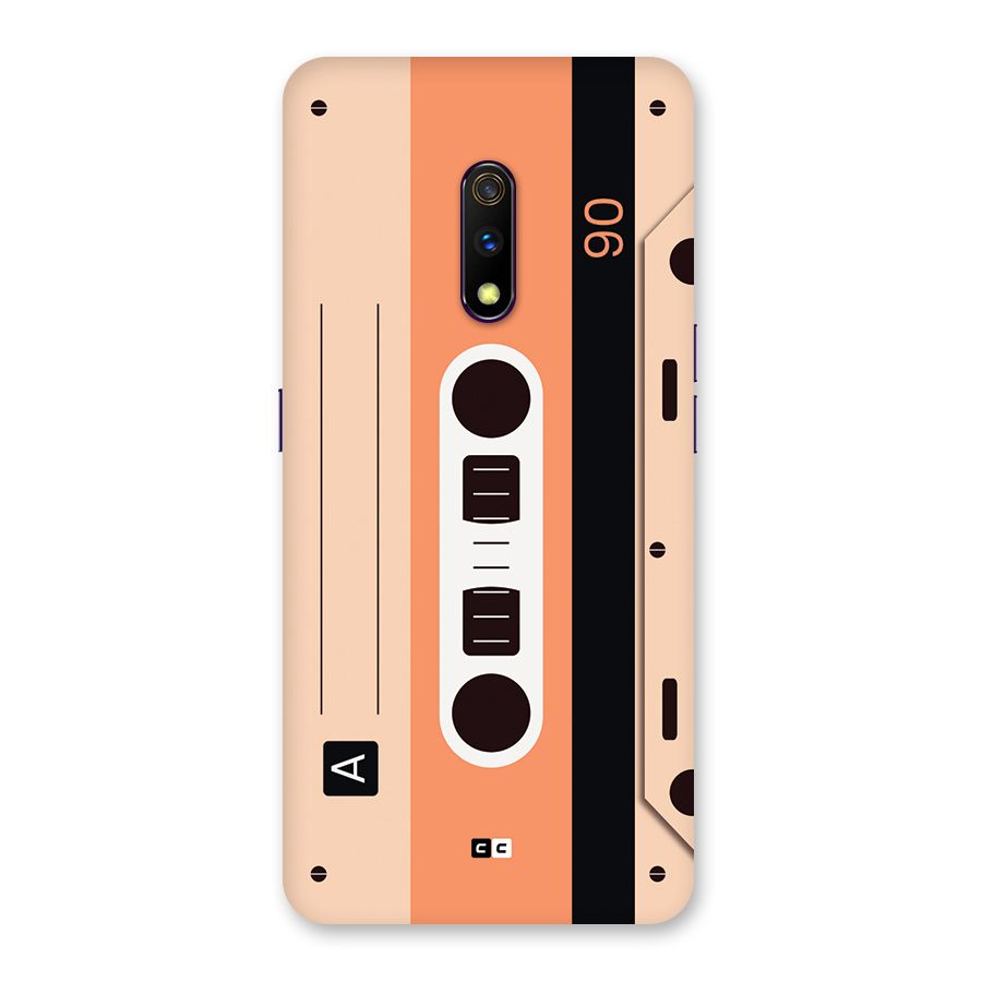 Retro Cassete Back Case for Realme X