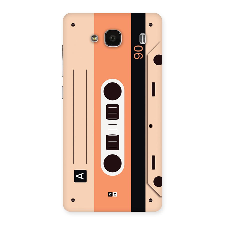Retro Cassete Back Case for Redmi 2s
